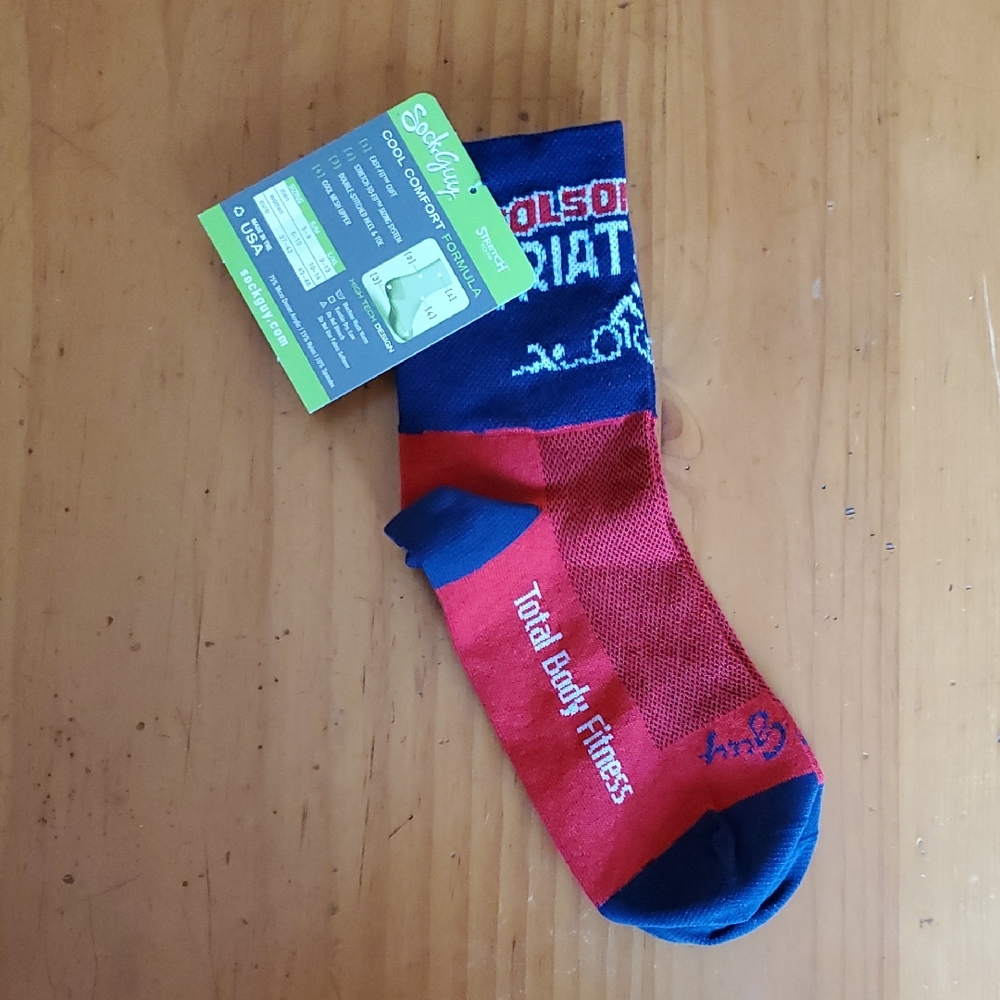 Sock Guy triathlon socks